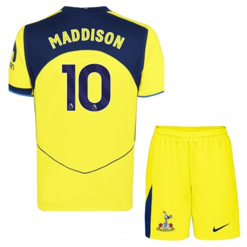 Officiële Voetbalshirt + Korte Broek Tottenham Hotspur Maddison 10 Derde 2025-26 - Kids Officiële Voetbalshirt + Korte Broek Tottenham Hotspur Maddison 10 Derde 2025-26 - Kids